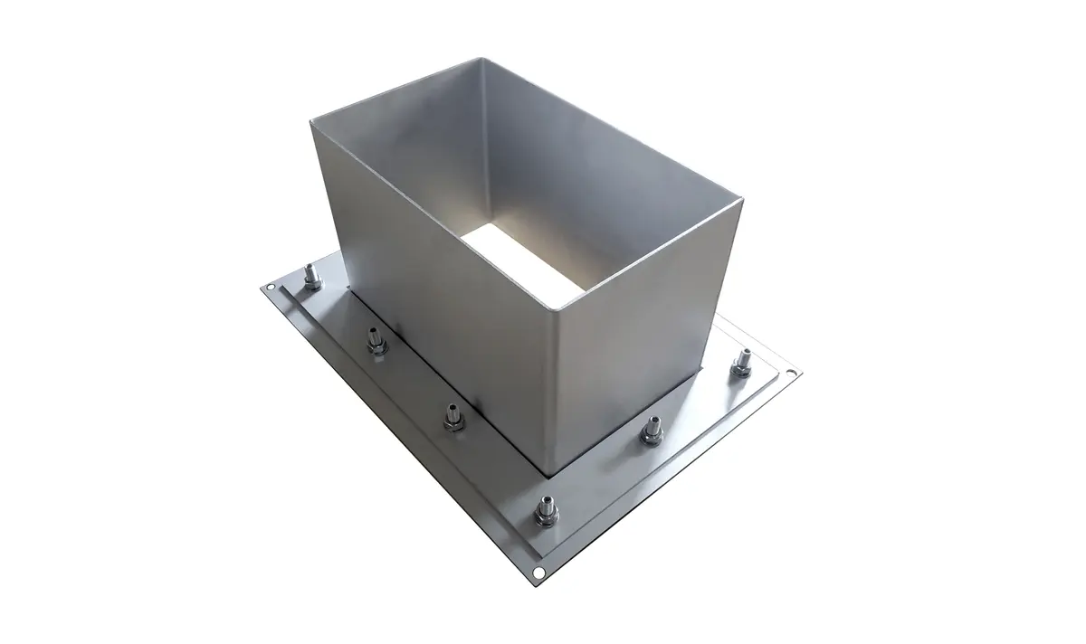 Roestvrijstalen plafondovergang