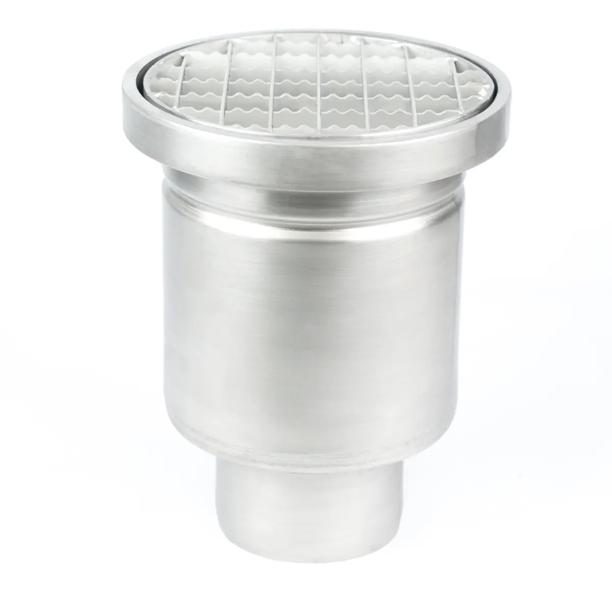 Verticale ronde afvoer met antislip deksel