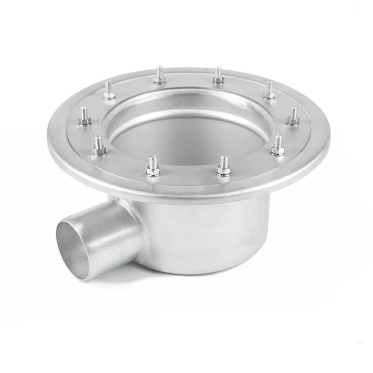 Tweedelige zij-inlaat, onderste deel