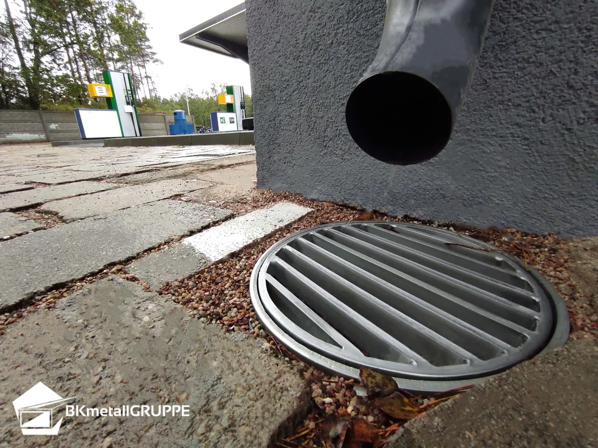 Professionele vloergoten van zuurbestendig roestvrij staal