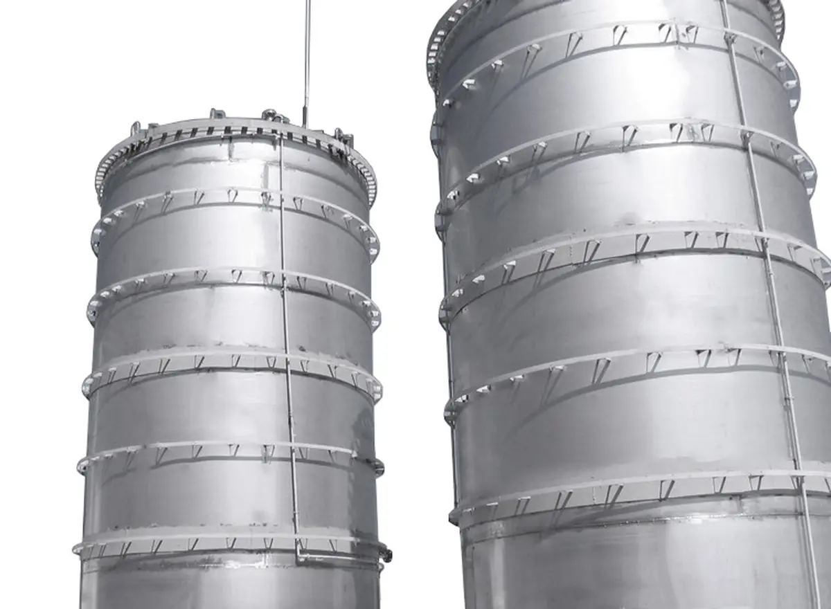 Roestvrijstalen tanks