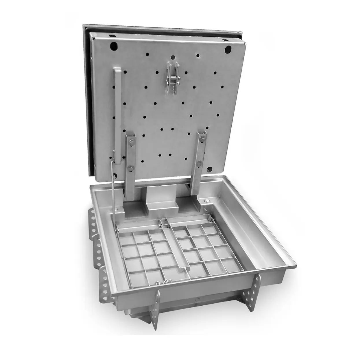 Professionele roestvrijstalen inspectieluik