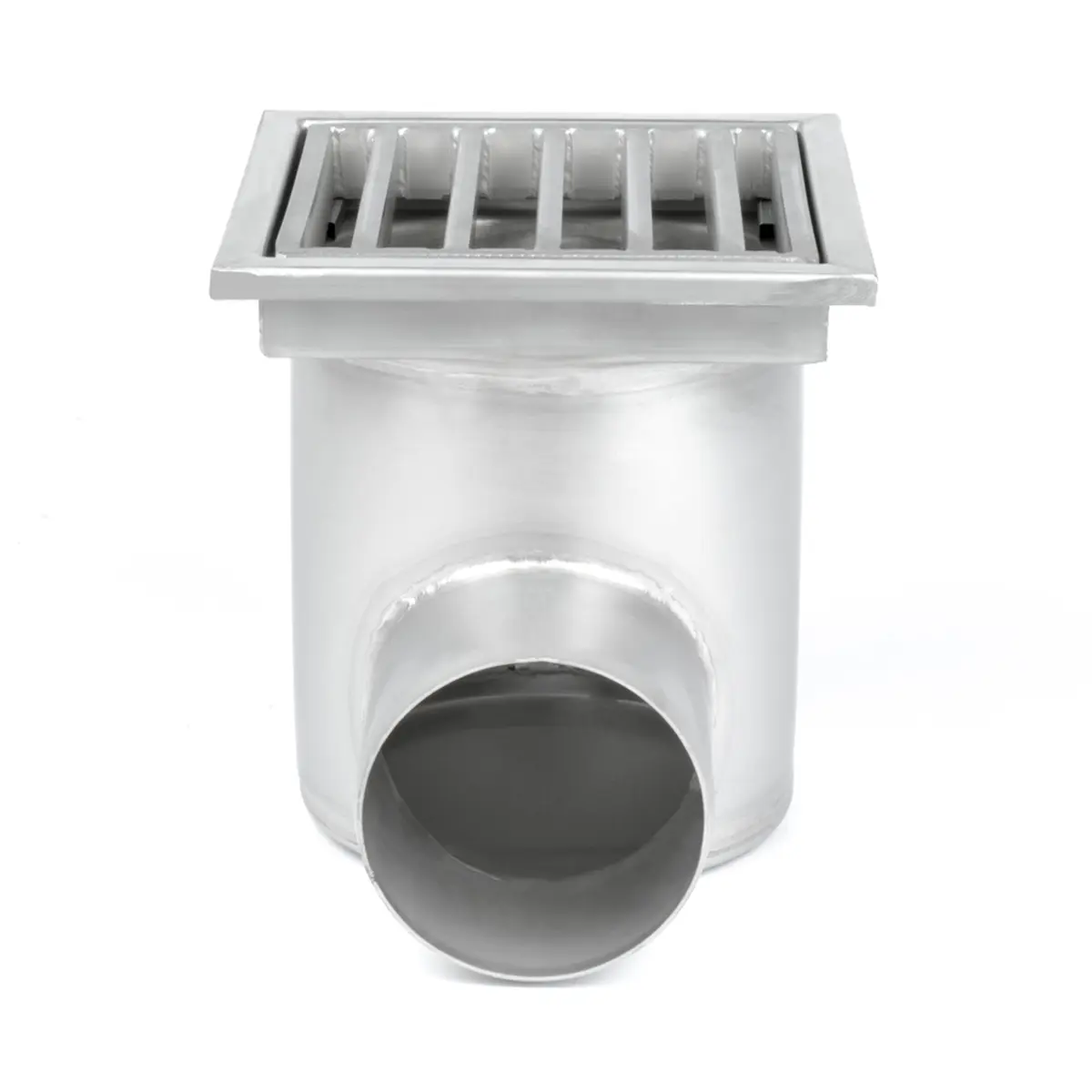 Vierkante zij-inlaat