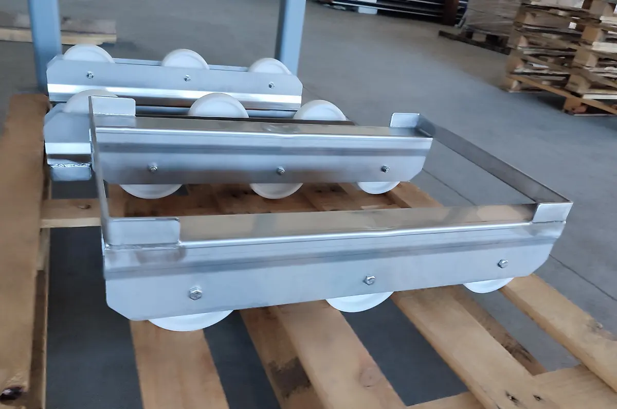 Transportwagens voor Euro-kratten