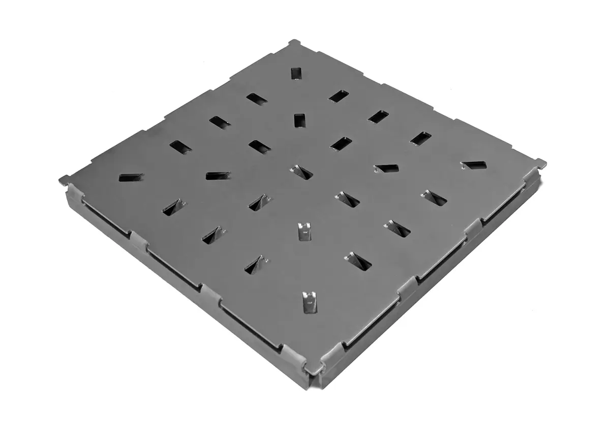 Roestvrijstalen vloerplaten