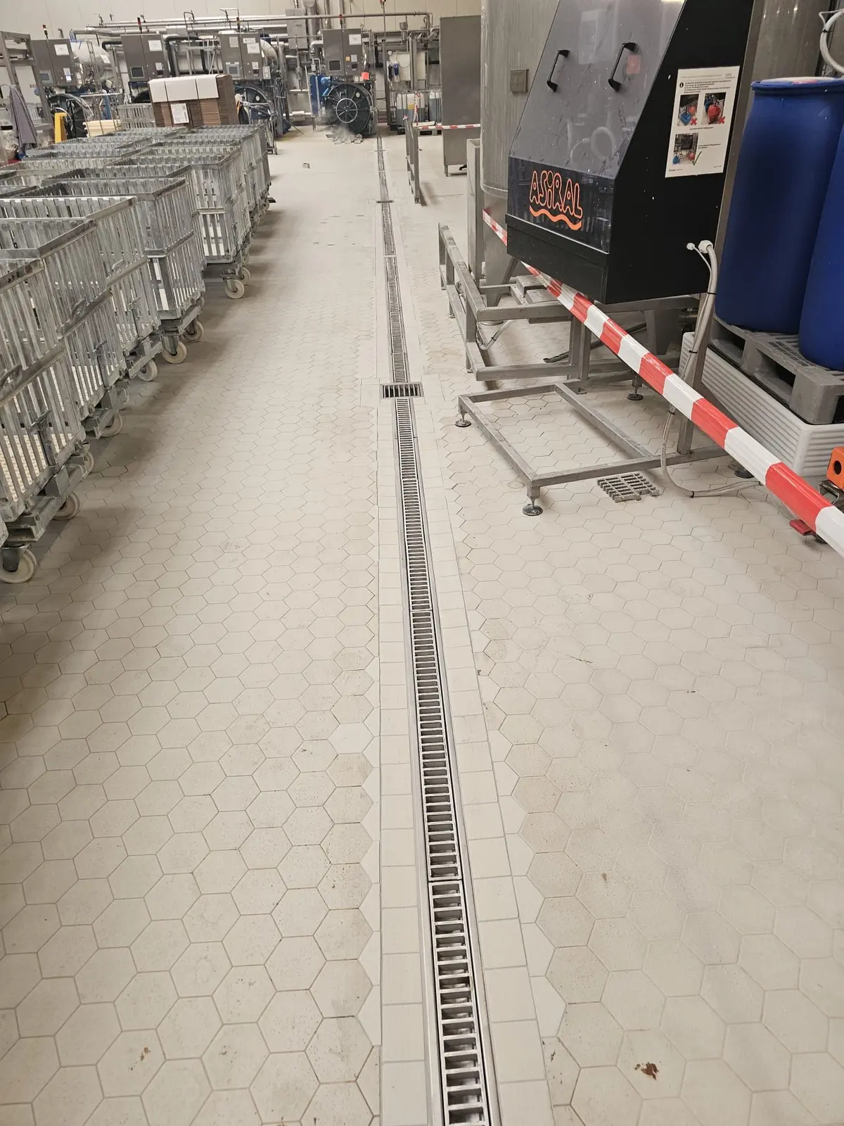 Industriële keramische tegels