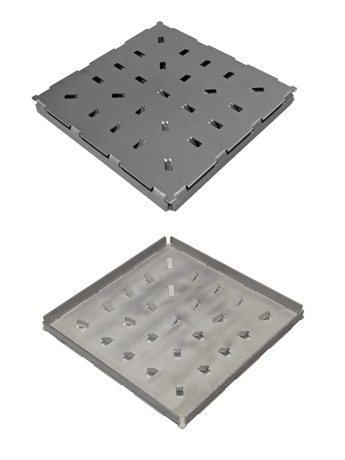 Roestvrijstalen vloerplaten