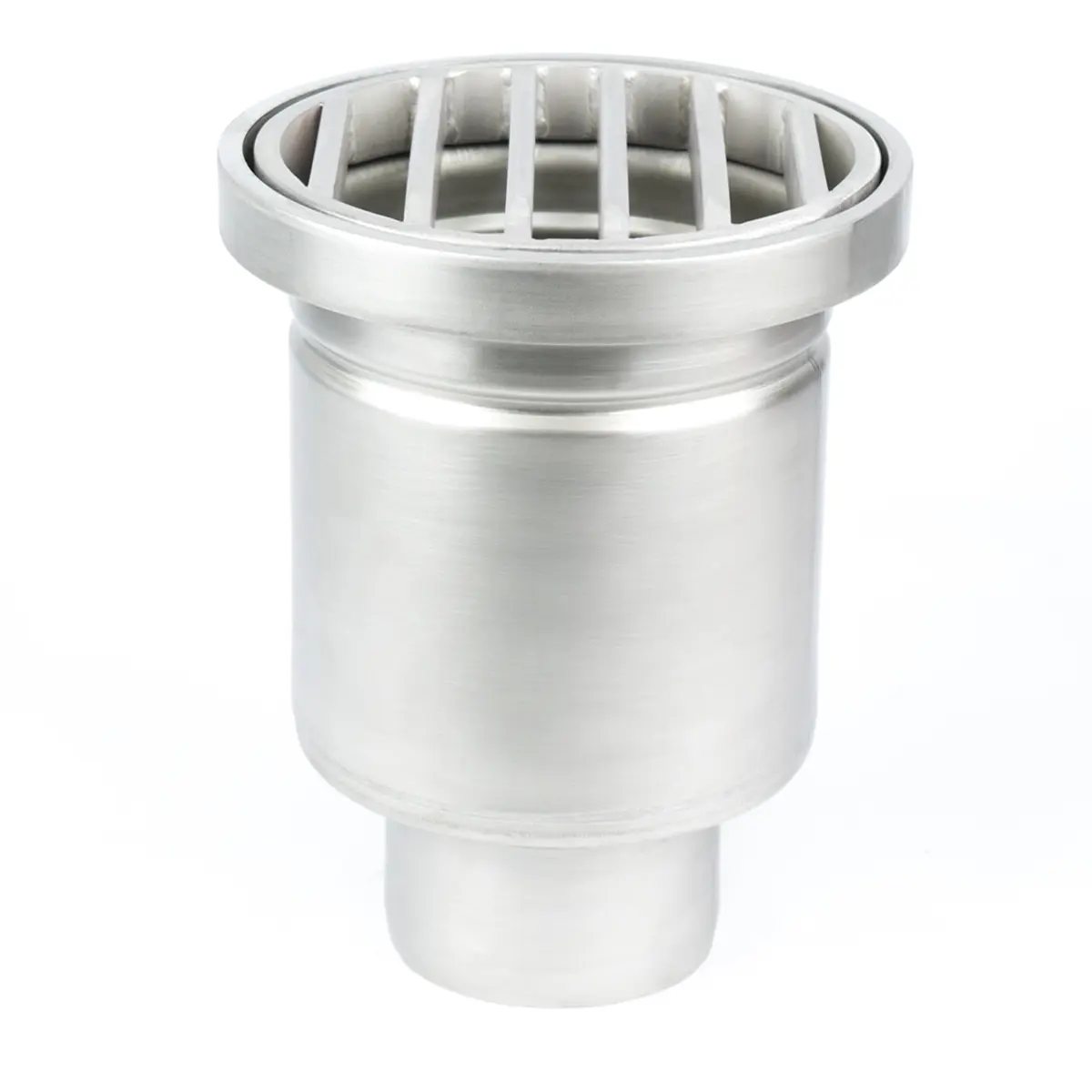ACO ATT InoxDrain inlaat van AISI 316 met ladderroosterafdekking 25 mm