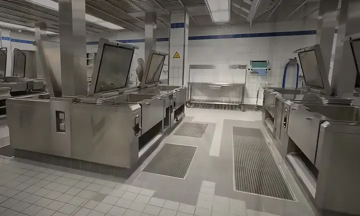 Uitrusting voor professionele keukens